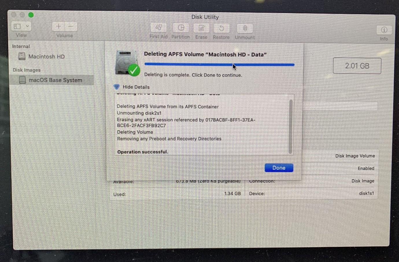Deauthorise your iTunes account